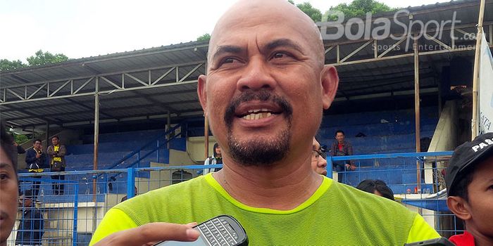 Asisten pelatih Persib, Herrie Setyawan ditemui di Lapangan Lodaya, Kota Bandung, Rabu (7/3/2018).