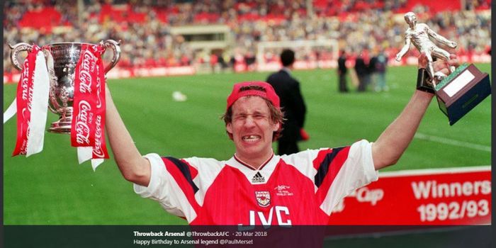 Mantan gelandang Arsenal, Paul Merson.