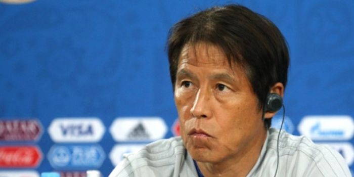 Pelatih timnas Jepang, Akira Nishino.