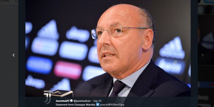 Inter Milan Resmi menunjuk Giuseppe Marotta sebagai CEO, setelah mundur dari jabatan petingg Juventu