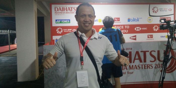 Pelatih Kepala Tim Nasional Bulu Tangkis Thailand, Rexy Mainaky.
