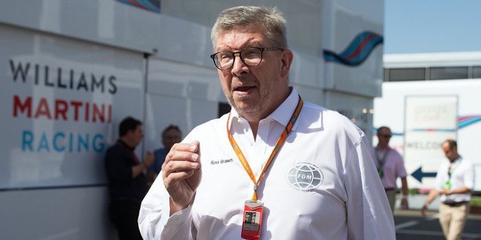 Managing Director Formula 1 (F1) Ross Brawn saat berada di area paddock Red Bull Ring, Spielberg, Au