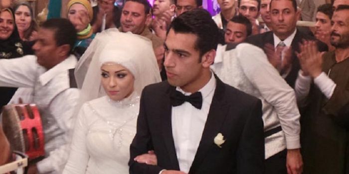 Mohamed Salah dan Istrinya, Magi Salah.