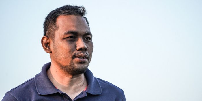 Manajer Persebaya Surabaya, Candra Wahyudi.