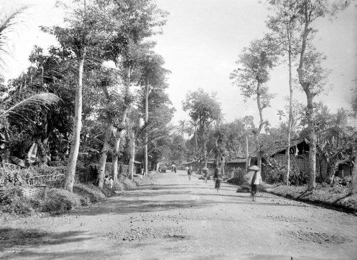 Kondisi jalan raya pos jaman dulu
