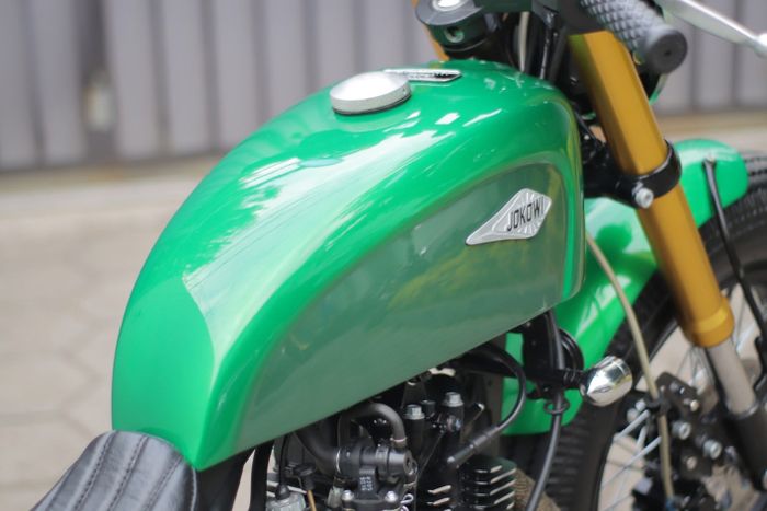 Kawasaki W175 milik Jokowi
