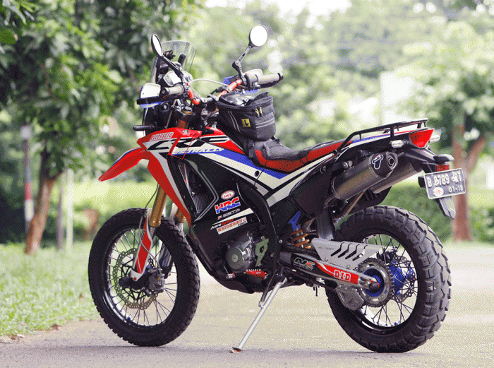  Modifikasi Honda CRF250 Rally Untuk Turing Perhatikan 