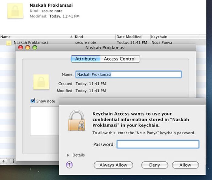 Apa itu Keychain? MakeMac