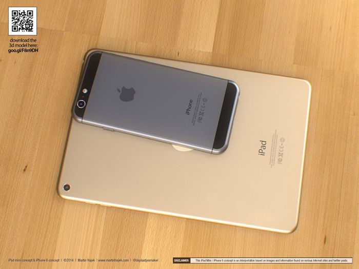 (Konsep) iPad Mini dengan Desain Mirip iPhone 6 - MakeMac