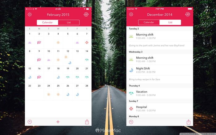 Review Shifts App Kalender Wajib Untuk Pekerja Terjadwal Semua Halaman Makemac