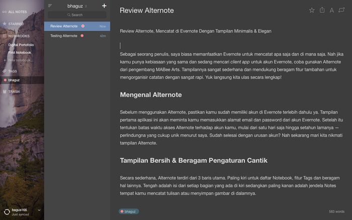 alternote editor alternote editor
