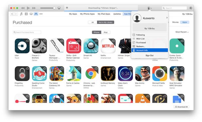 Sembunyikan Aplikasi Yang Sudah Kamu Beli Di App Store Semua Halaman Makemac