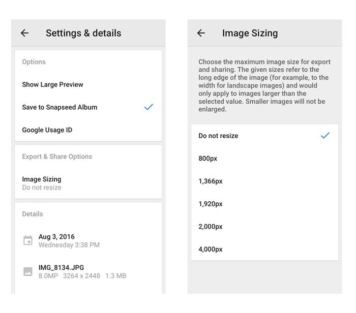 Snapseed Terbaru Mendukung Fitur Text Filter dan Resize Foto MakeMac