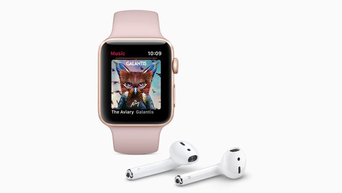 apple watch cellular streaming music