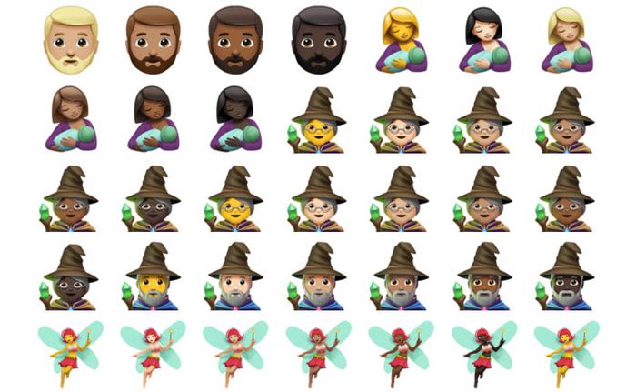 (Galeri) Daftar Lengkap 240 Emoji Baru di iOS 11.1 - MakeMac