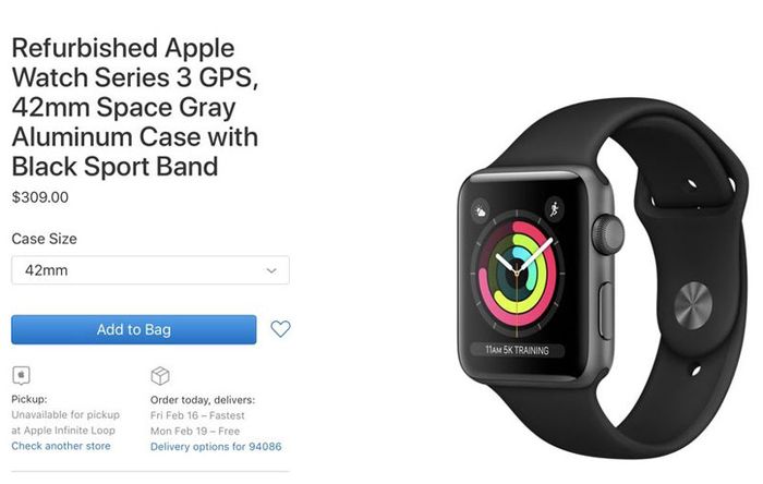 Sudah Dijual, Ini Harga Apple Watch Series 3 Versi Refurbished - MakeMac