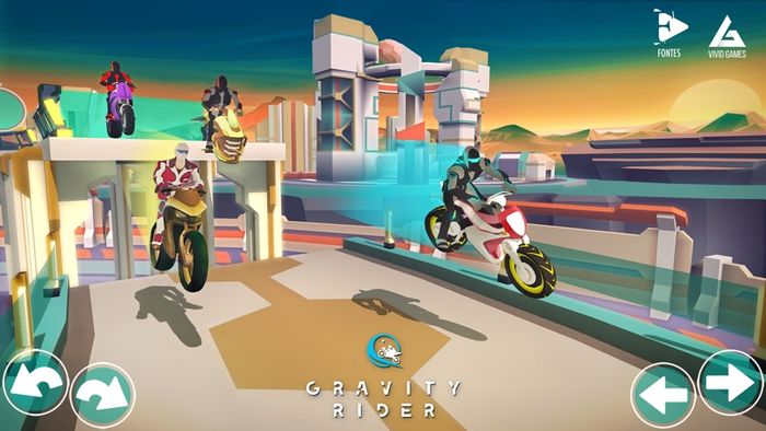 Review Gravity Rider- Power Run, Balap Motor Futuristik Ala Tron - MakeMac