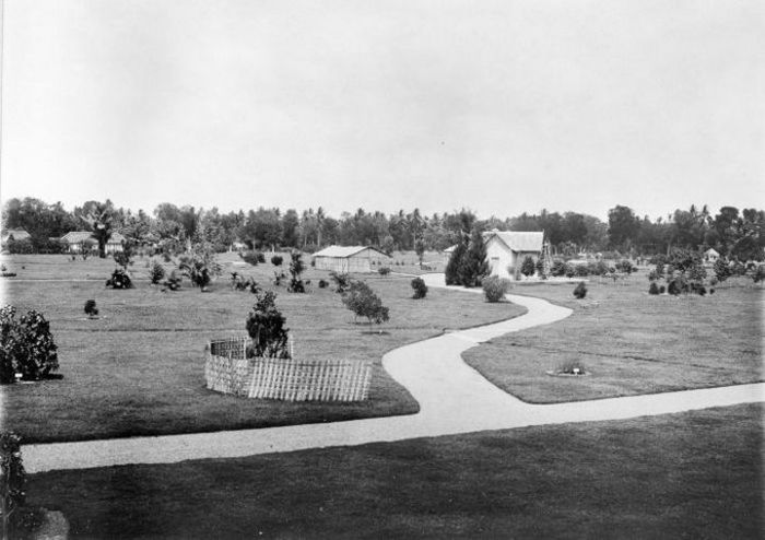 Taman Sriwedari di Surakarta pada awal 1900.