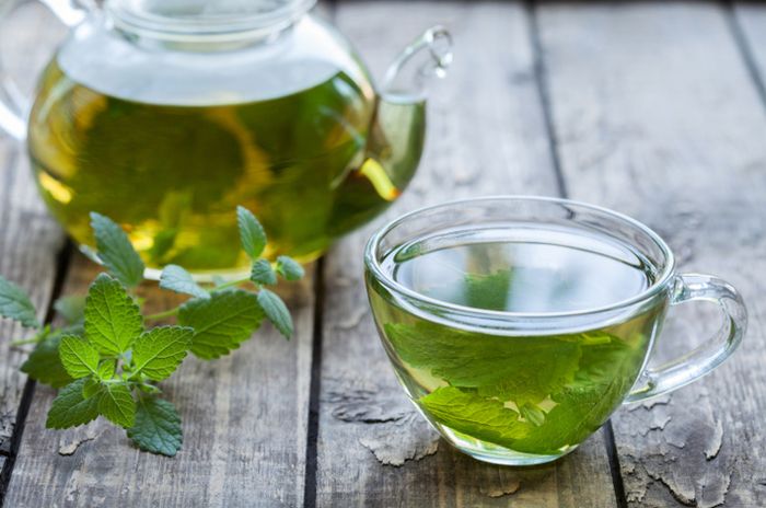 Teh mint.