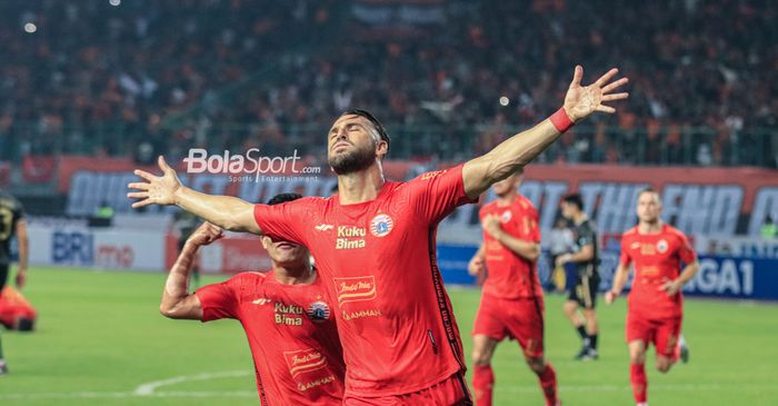 Hasil Liga 1 - Marko Simic Cetak Brace, 10 Pemain Persija Tumbangkan Persik