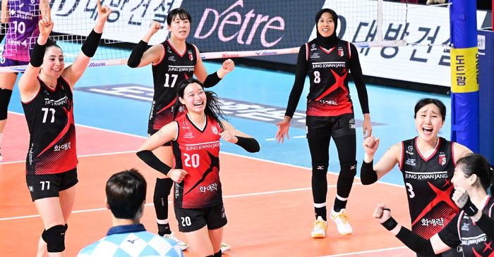 Hasil Liga Voli Korea - Mega Antar Red Sparks Cetak 7 Kemenangan Beruntun dalam 15 Tahun, Park Hye-min Turun Gantikan Kapten