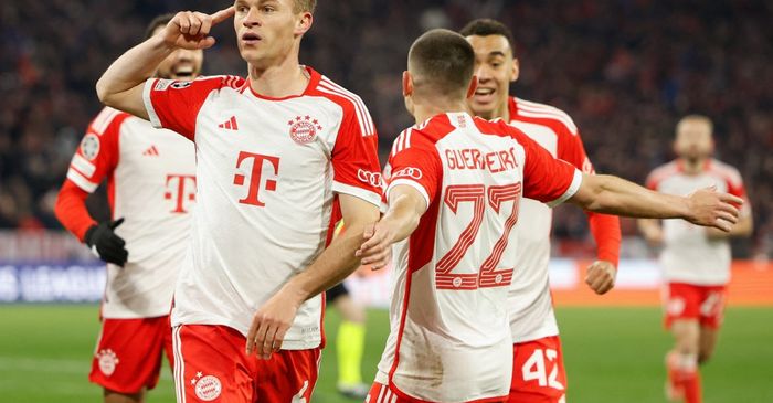 Hasil Liga Champions - Sundulan Peluru Kimmich Lontarkan Bayern ke Semifinal