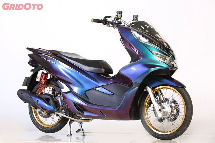 Warna PCX  Ini Bisa Berubah Ubah Mirip Bunglon Ciamik 