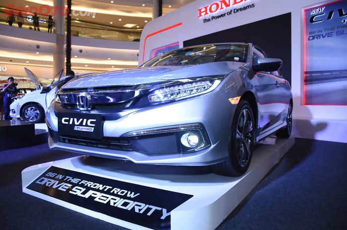 Head Unit Honda  Civic  Turbo  Facelift Berbasis Android Ini 