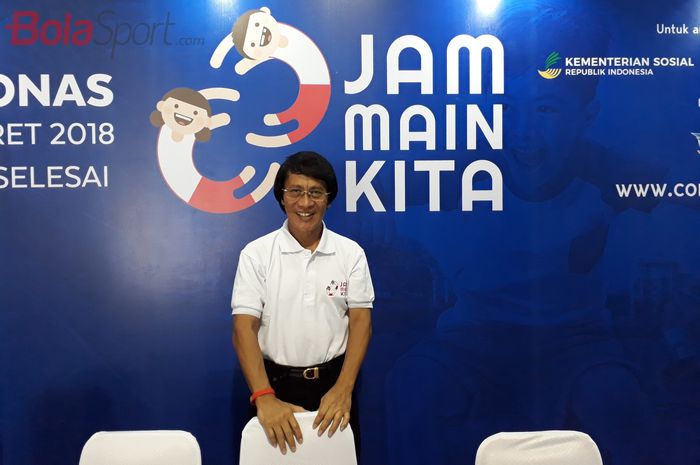 Kak Seto Mulyadi dalam peluncuran gerakan #JamMainKita