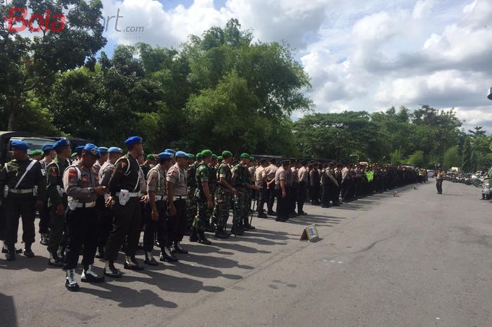 Sebanyak 1000 personel keamanan disiapkan untuk mengawal laga laga terakhir Grup D Piala Presiden 2019 di Stadion Maguwoharjo pada Jumat (15/3/2019) malam.