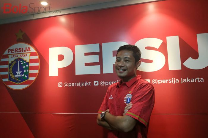 Evan Dimas diresmikan sebagai pemain Persija Jakarta, Sabtu (11/1/2020).