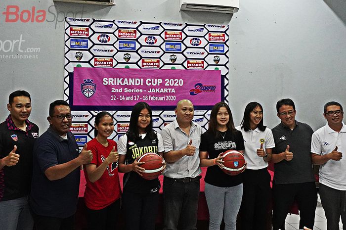 Press Conference Srikandi Cup 2020 di Kuningan, Jakarta Selatan