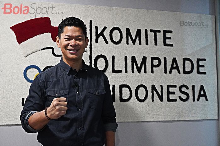 Ketua Komite Olimpiade Indonesia, Radja Sapta Oktohari, saat ditemui di Kantor KOI, FX Sudirman, Jakarta, (17/2/2020)