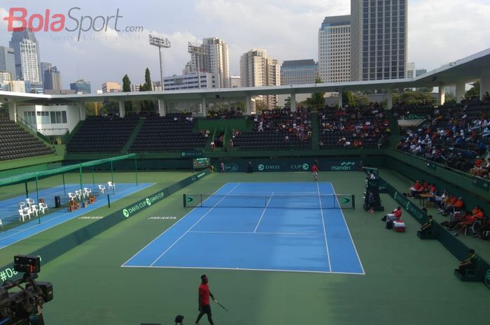 Pertandingan kedua Indonesia yang diwakili David Agung Susanto Vs Kenya yang diwakili Ismael Changawa Ruwa Mzai, Jumat, (6/3/2020) di Senayan, Jakarta.