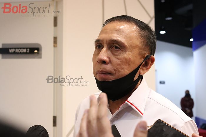 Ketua Umum PSSI, Mochamad Iriawan menyampaikan pemaparan mengenai kelanjutan Liga 1 2020 dan perkembangan timnas Indonesia