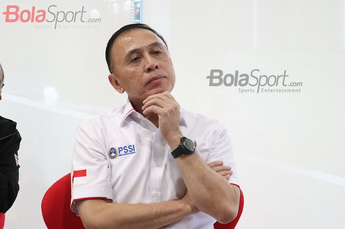 Ketua Umum PSSI, Mochamad Iriawan menyampaikan pemaparan mengenai kelanjutan Liga 1 2020 dan perkembangan timnas Indonesia