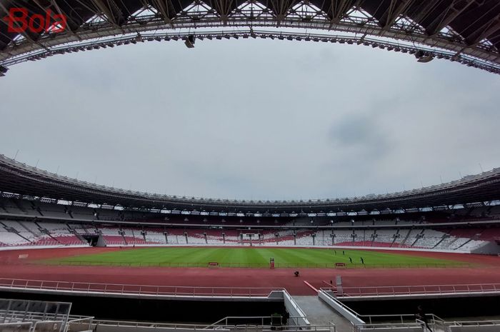Ilustrasi Stadion Utama Gelora Bung Karno (SUGBK), Senayan, Jakarta Pusat