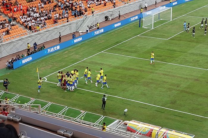 Selebrasi Gol Brasil U-17