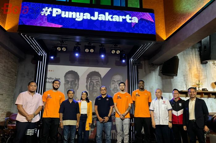 Konferensi Pers Pelita Jaya Media Day yang diselenggarakan di kawasan Kuningan, Jakarta, Rabu (20/3/2024).