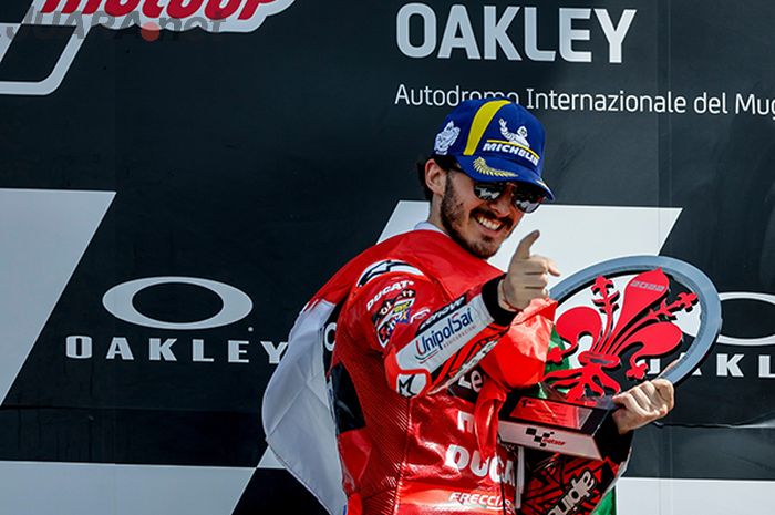 Pembalap Ducati Lenovo, Francesco Bagnaia, mulai tampil seperti dalam 6 balapan terakhir MotoGP 2021.