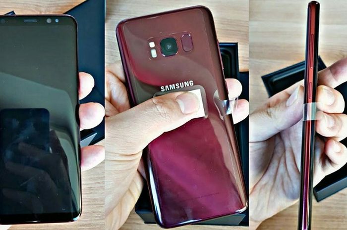 Samsung Galaxy S8 Burgundy Red Resmi Dirilis Di India Keren Semua Halaman Nextren Grid Id