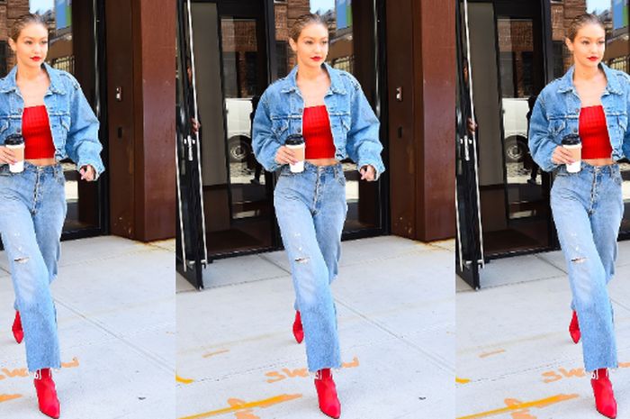 mix and match jaket jeans