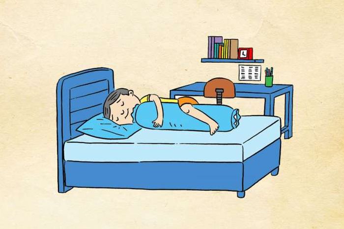 33 Gambar  Kartun Bangun  Tidur  Pagi Kumpulan Gambar  Kartun
