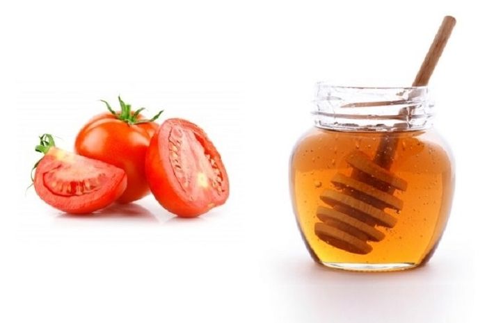 Hasil gambar untuk tomat dan madu