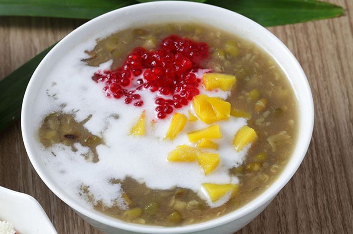 Hasil gambar untuk bubur kacang hijau mutiara