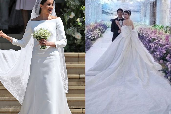 Secantik Gaun Pengantin Meghan Markle Produk Rancangan