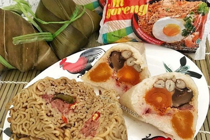 Wah, Sekarang Ada Bacang Indomie dengan Isian dan