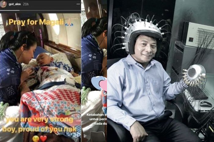 Anak Marcella Zalianty Idap Kanker Otak: Ada Helm Pembasmi ...