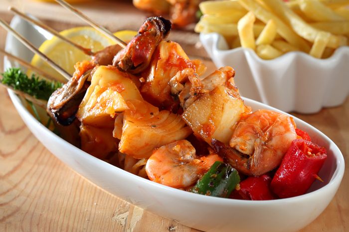 Seafood barbeque