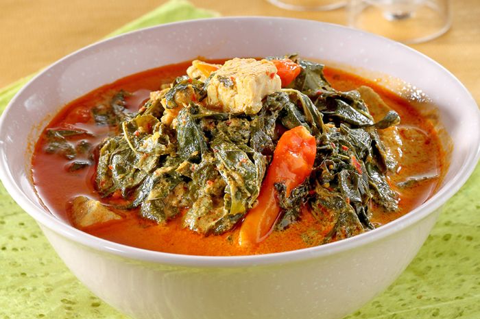 Resep Kare Daun Singkong